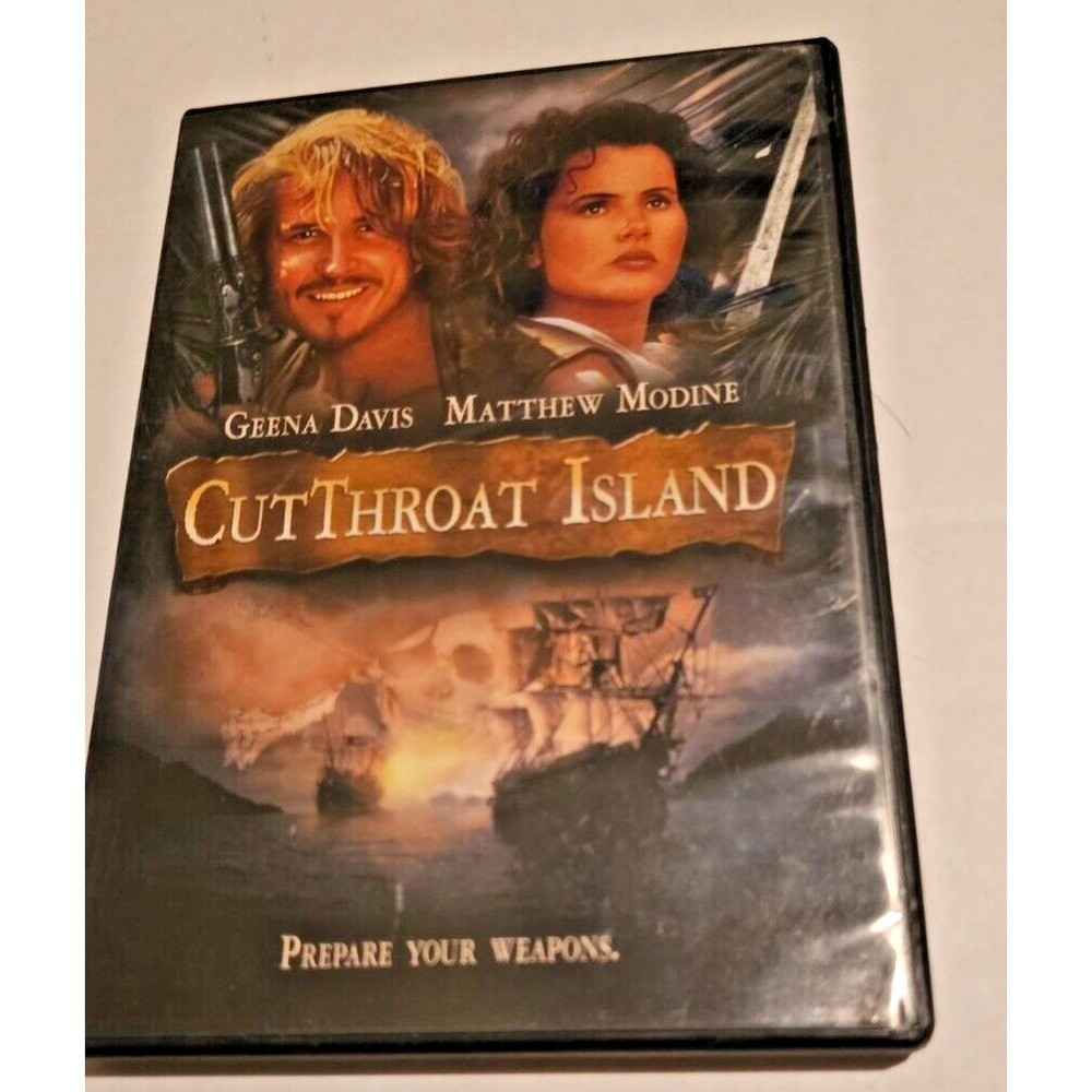 Cutthroat Island DVD Geena Davis Matthew Modine